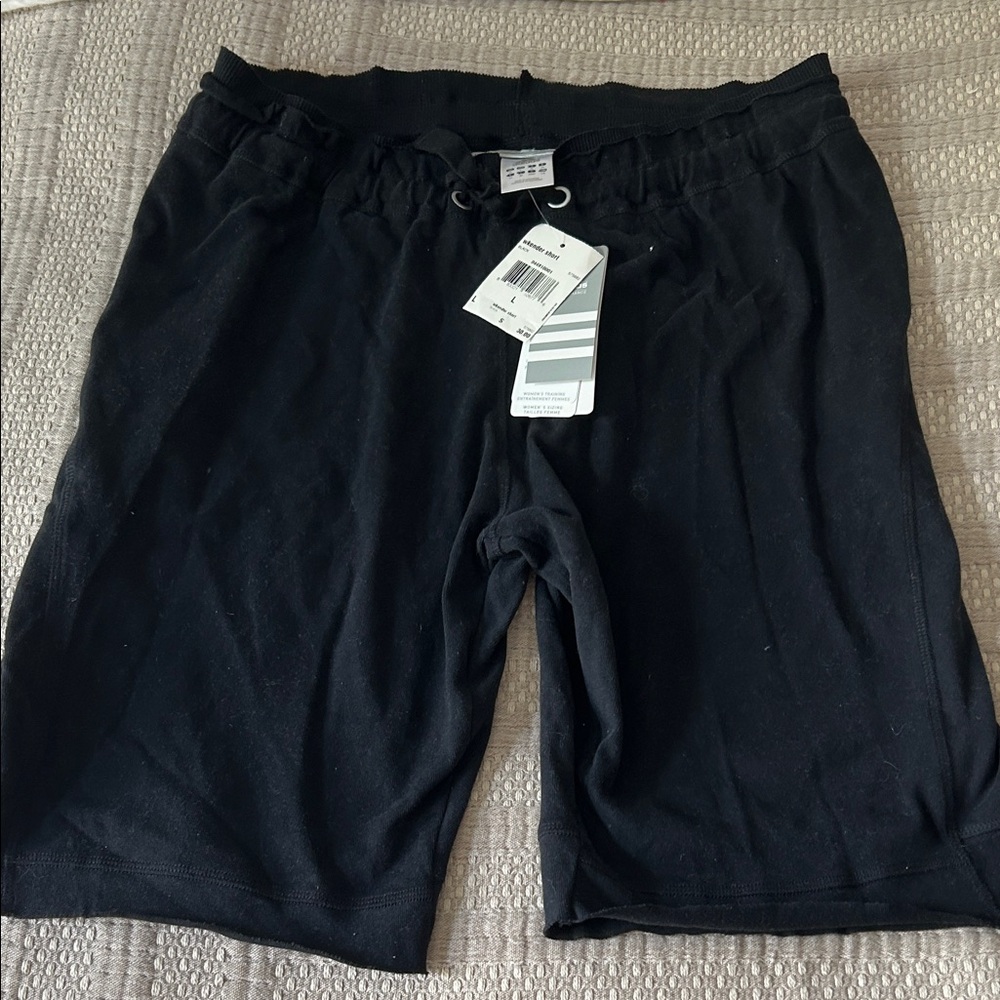 Adidas weekender Black Drawstring Casual Shorts